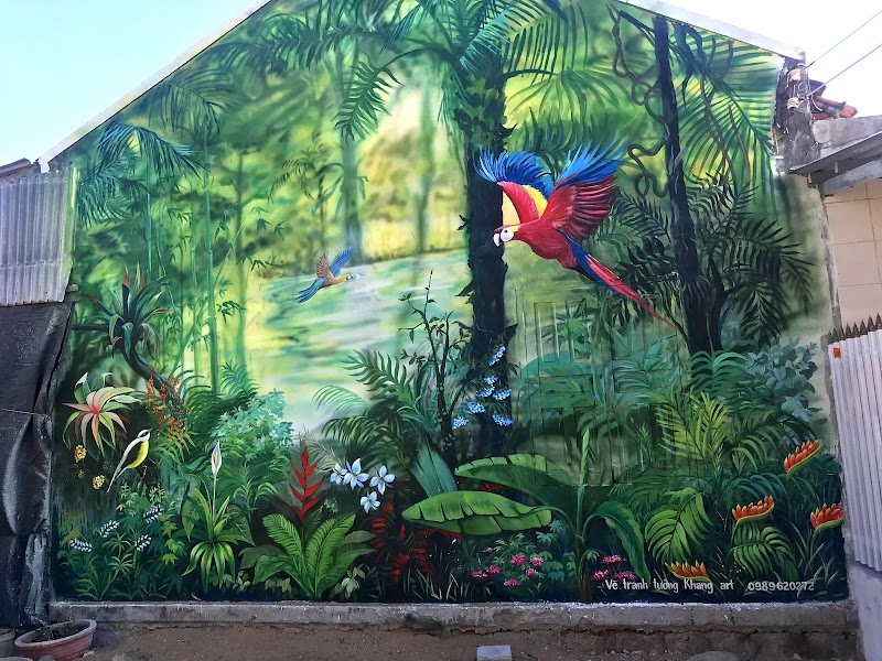 KDL Làng Bích hoạ Hòn Thiên / Hon Thien Mural village - tỉnh Khánh Hoà
