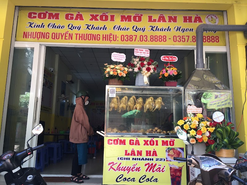Cơm Gà Xối Mỡ Lân hà Chi Nhánh 22